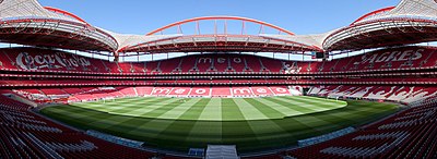 What is the European record held by S.L. Benfica for most consecutive wins in domestic league?