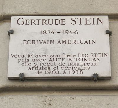 What nationality was Gertrude Stein?