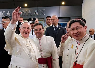 Tagle has been involved in many social issues in which country?