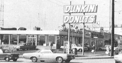 What is the slogan of Dunkin' Donuts?