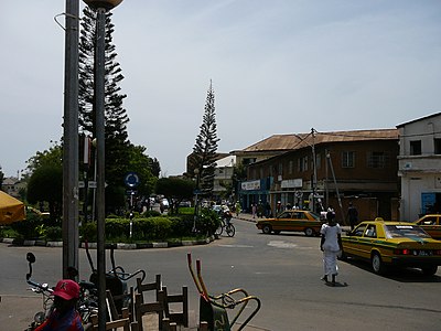 What is the population of the City of Banjul?