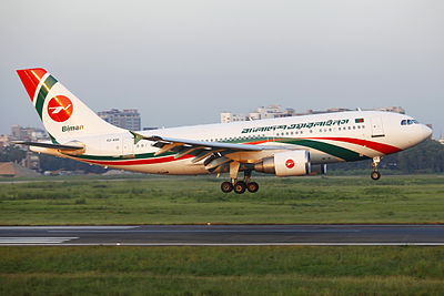What is the location of the headquarters of Biman Bangladesh Airlines?