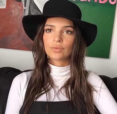 Which website ranks Emily Ratajkowski as one of the new generation supermodels?
