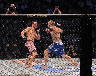 Who did Liddell defeat to win his first UFC Light Heavyweight Championship?