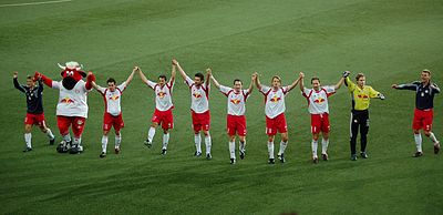 In which year did FC Red Bull Salzburg win their first Austrian Bundesliga title?