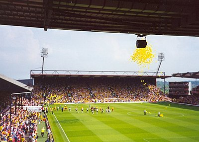 Who was the manager during Watford's rise from the fourth tier to the first in the late 1970s and 1980s?