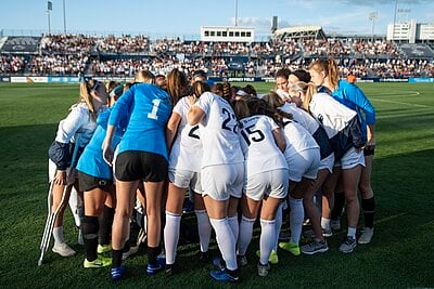In which year was the Penn State Nittany Lions women's soccer team officially recognized as a varsity sports team?