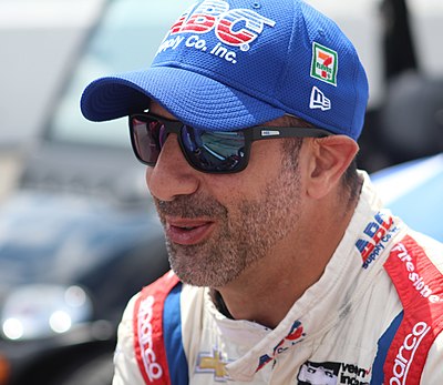 Which car number does Tony Kanaan drive in the Brazilian Stock Car Pro Series?