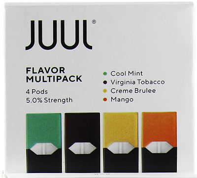 Which flavored cartridges did Juul agree to pull from the market in 2018?