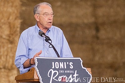 What year did Grassley first get elected to the Senate?