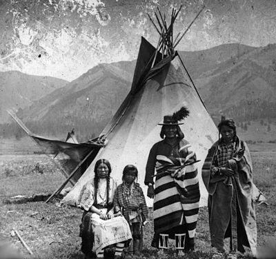 Which act established the Flathead Reservation?