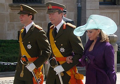 Who is the second child of Grand Duke Henri?