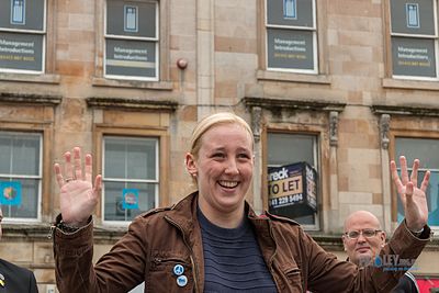 How old was Mhairi Black when she became the Deputy Leader of the SNP in the House of Commons?