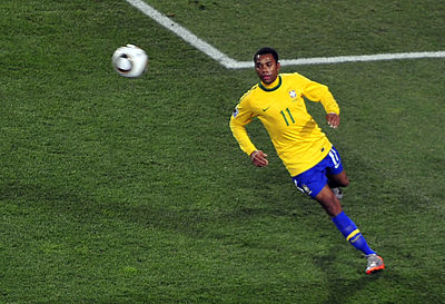How many FIFA Confederations Cups has Robinho won with the Brazil national team?