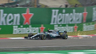 How many times was Valtteri Bottas runners-up in the drivers' championship?