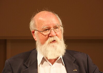Which journal's editorial board is Dennett part of?