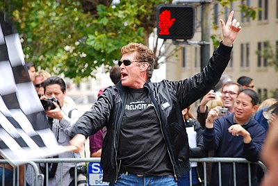 What Guinness World Record does Hasselhoff hold?