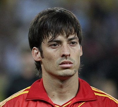 In which international tournament did David Silva make his debut?