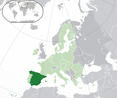 What is Spain's Internet top-level domain extension?