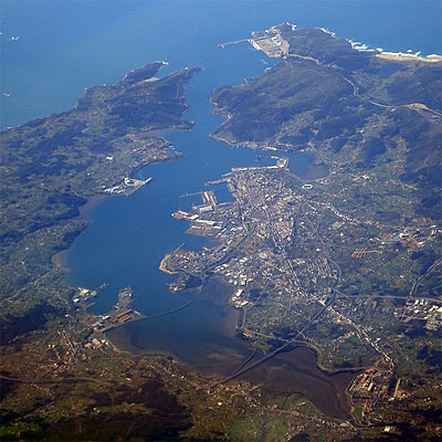 What is the significance of Ferrol's harbor?