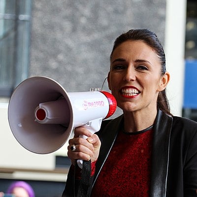I'm curious about Jacinda Ardern's beliefs. What is the religion or worldview of Jacinda Ardern?