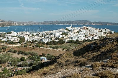 What is the capital of Milos?
