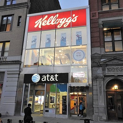 In which location are the headquarters of Kellogg's located?