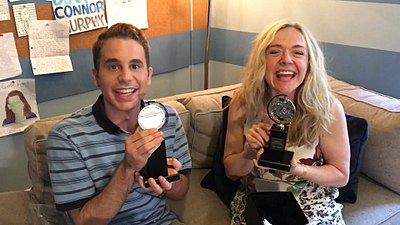 For which performance did Ben Platt win multiple awards including a Tony, Emmy, and Grammy?