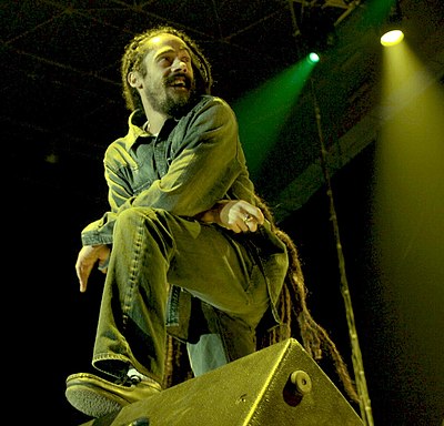 In what genre does Damian Marley primarily perform?