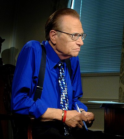 What is Larry King's native language?