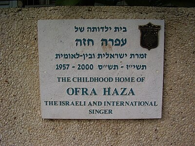 What type of cultural icon was Ofra Haza?