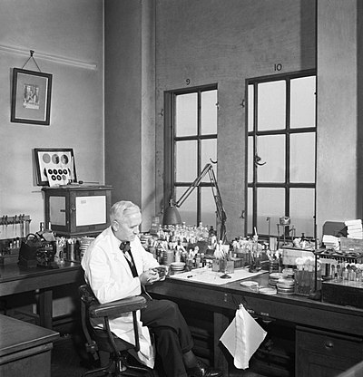 What was the occupation of Alexander Fleming's father?