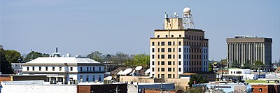 What is the rank of Dothan in terms of total area among cities in Alabama?