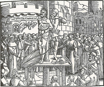 In which year was Tyndale executed?