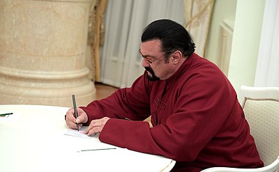 How old is Steven Seagal?