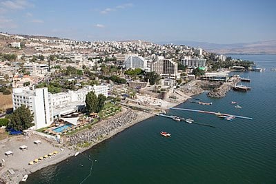 Who founded the city of Tiberias?