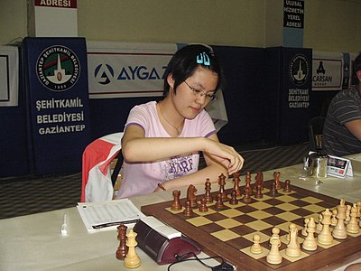 Which city was the 2006 Women's World Championship, where Hou participated, held?