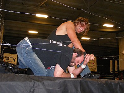 Which wrestling promotion did Jon Moxley join after leaving WWE?