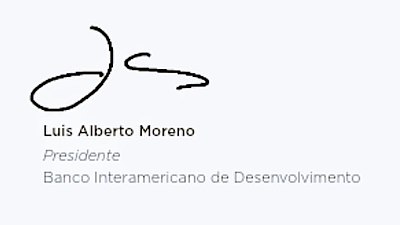 Who was the president of Colombia when Luis Alberto Moreno was the Ambassador to the United States?