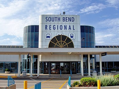 What is the combined statistical area population of South Bend in 2020?