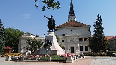 What is the ranking in size of Kecskemét among Hungarian cities?