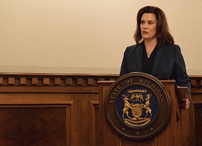 What party does Gretchen Whitmer belong to?