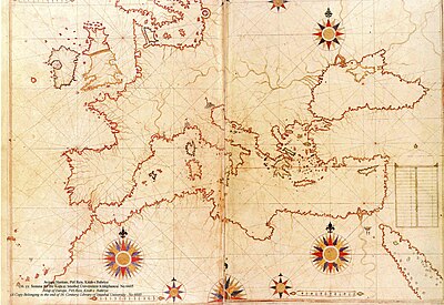 When was the small part of Piri Reis's second world map drawn?