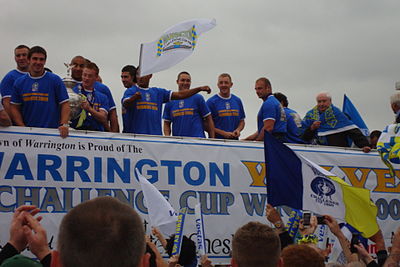 Do you know what league Warrington Wolves play in or have played in?