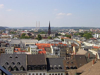 What is the largest city in the Vogtland?