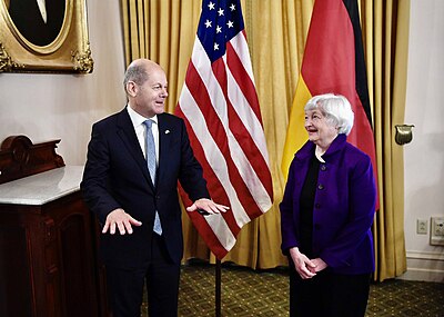 In which of the listed event did Janet Yellen attend?