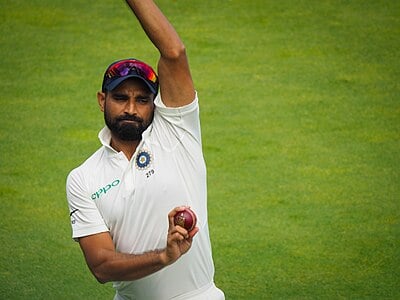 What kind of bowler has Mohammed Shami been described as at the end of a limited-overs innings?