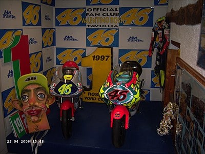 In which of the listed events did Valentino Rossi attend?[br](Select 2 answers)