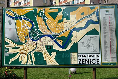 What is the name of the Ironworks factory in Zenica?