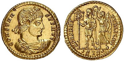 What title did Constans hold before becoming emperor?